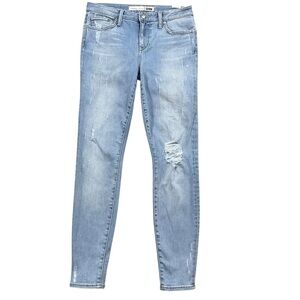 Lovers + Friends Mid-Rise Skinny Jeans Mayfair Ricky Style Size 30 Made in USA